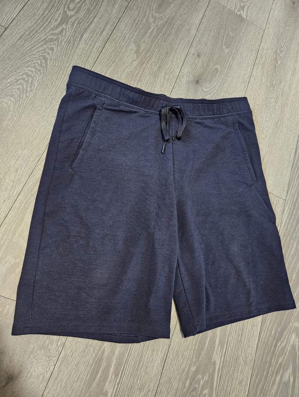 ALL IN MOTION Men's Navy Drawstring Casual Shorts